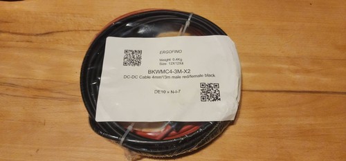 Solarkabel verlängerung - verlängerung, 3m