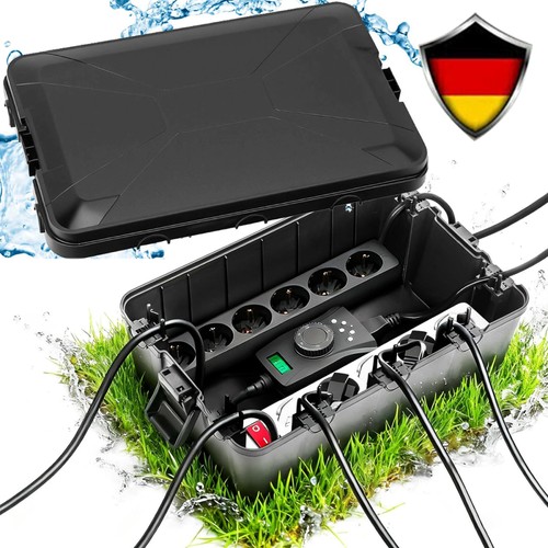 Große wasserdichte kabelbox - große,