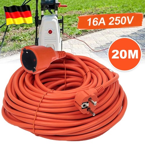 20m verlängerungskabel schuko - verlängerungskabel,