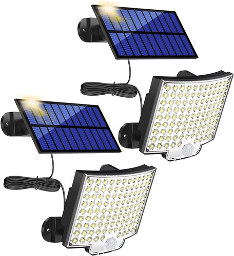 Solarleuchte außen 106 led - solarleuchte,